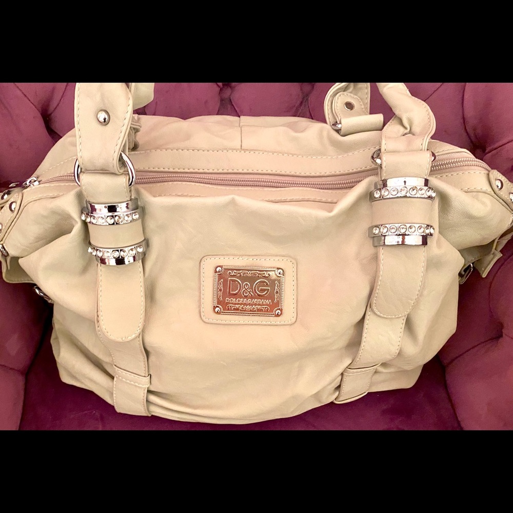 Cream Handbag